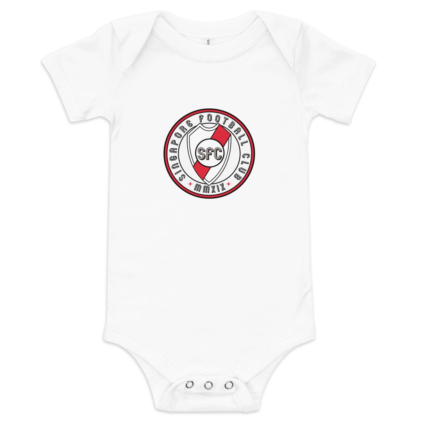 SFC logo baby short sleeve one piece