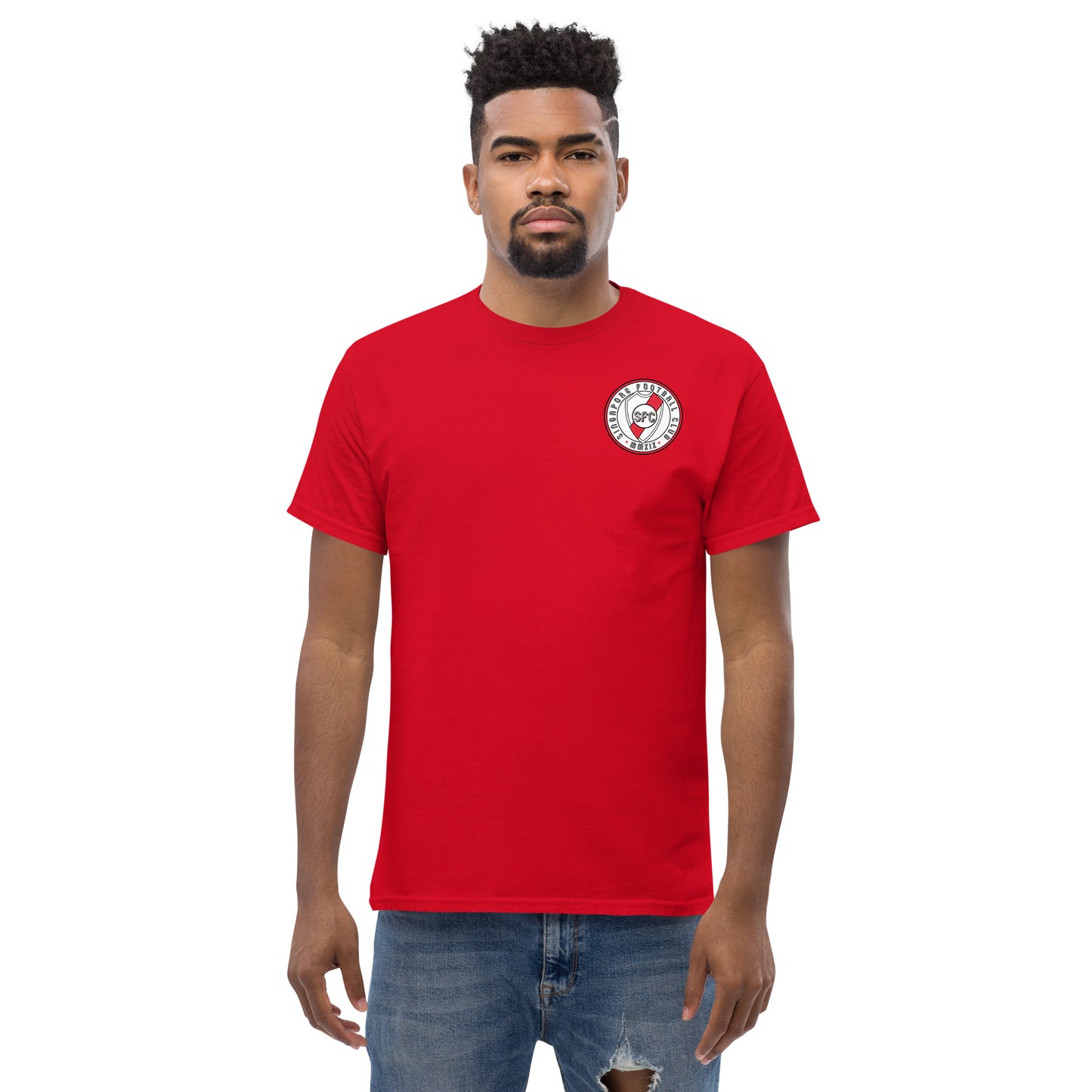 Men’s SFC Badge Red Tee