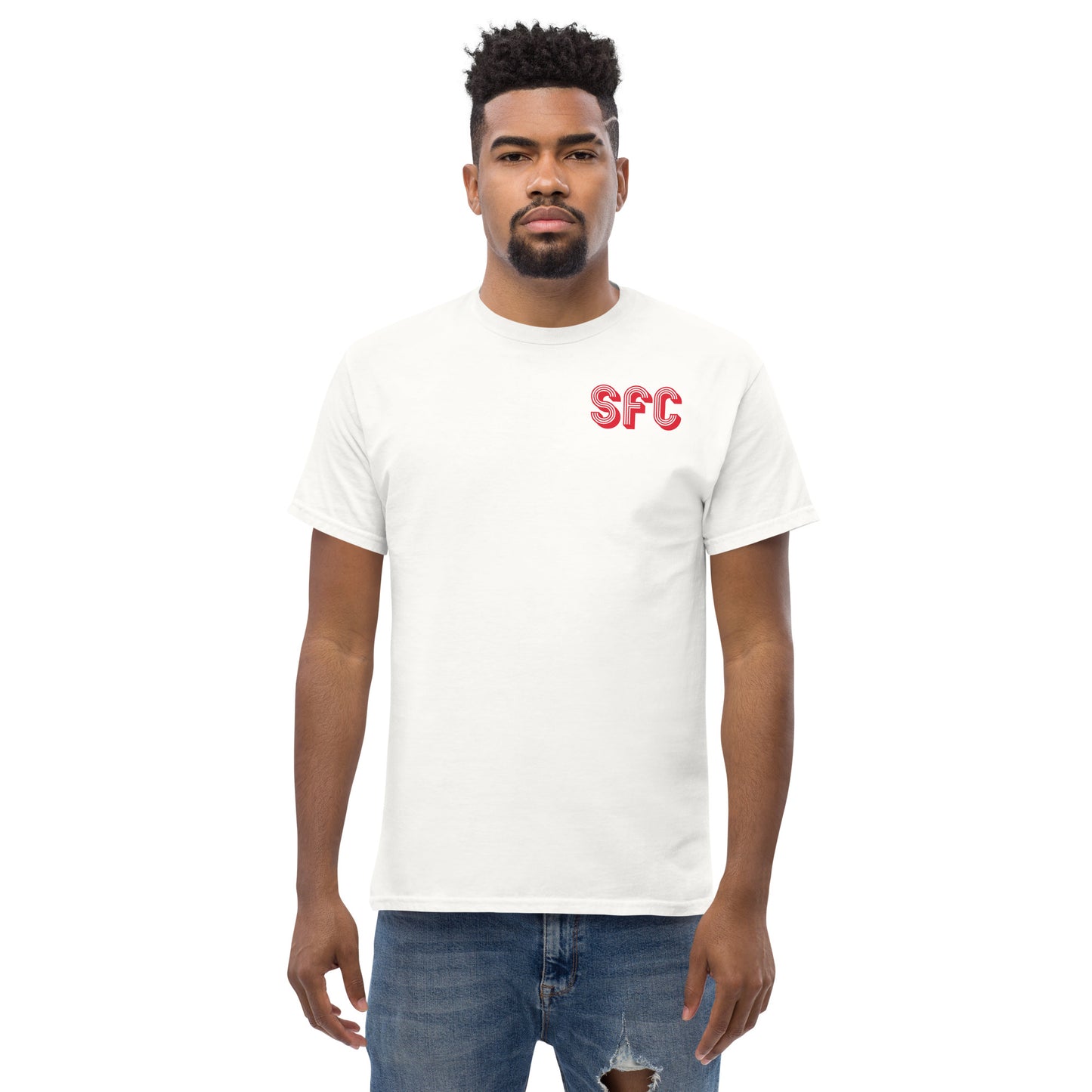 Men's SFC 3D White Tee