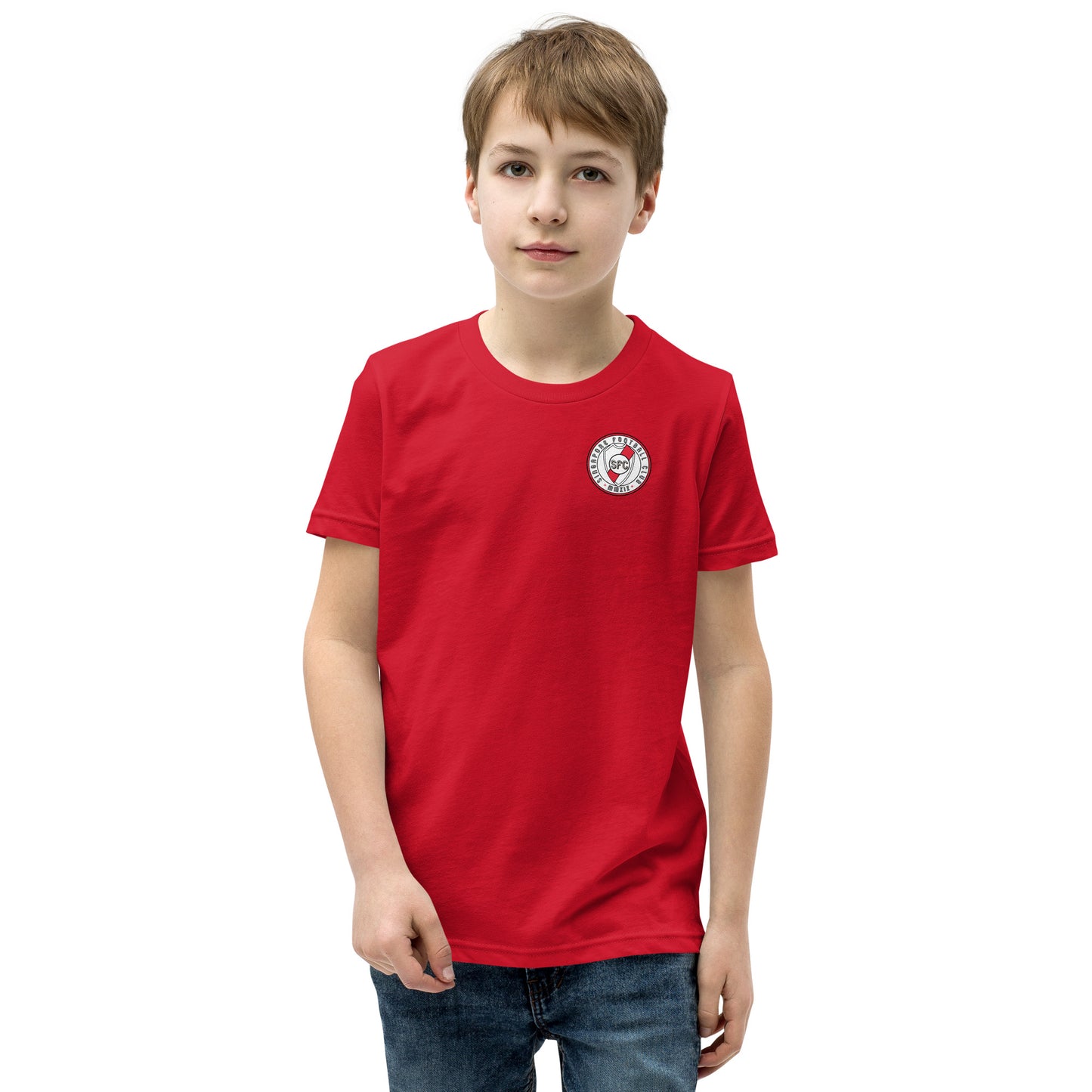 Boys Red SFC Club Tee