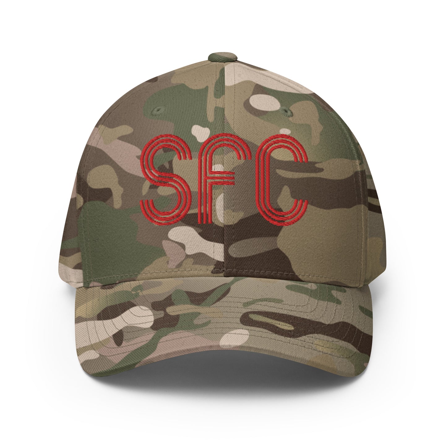 SFC Stripes light camo cap