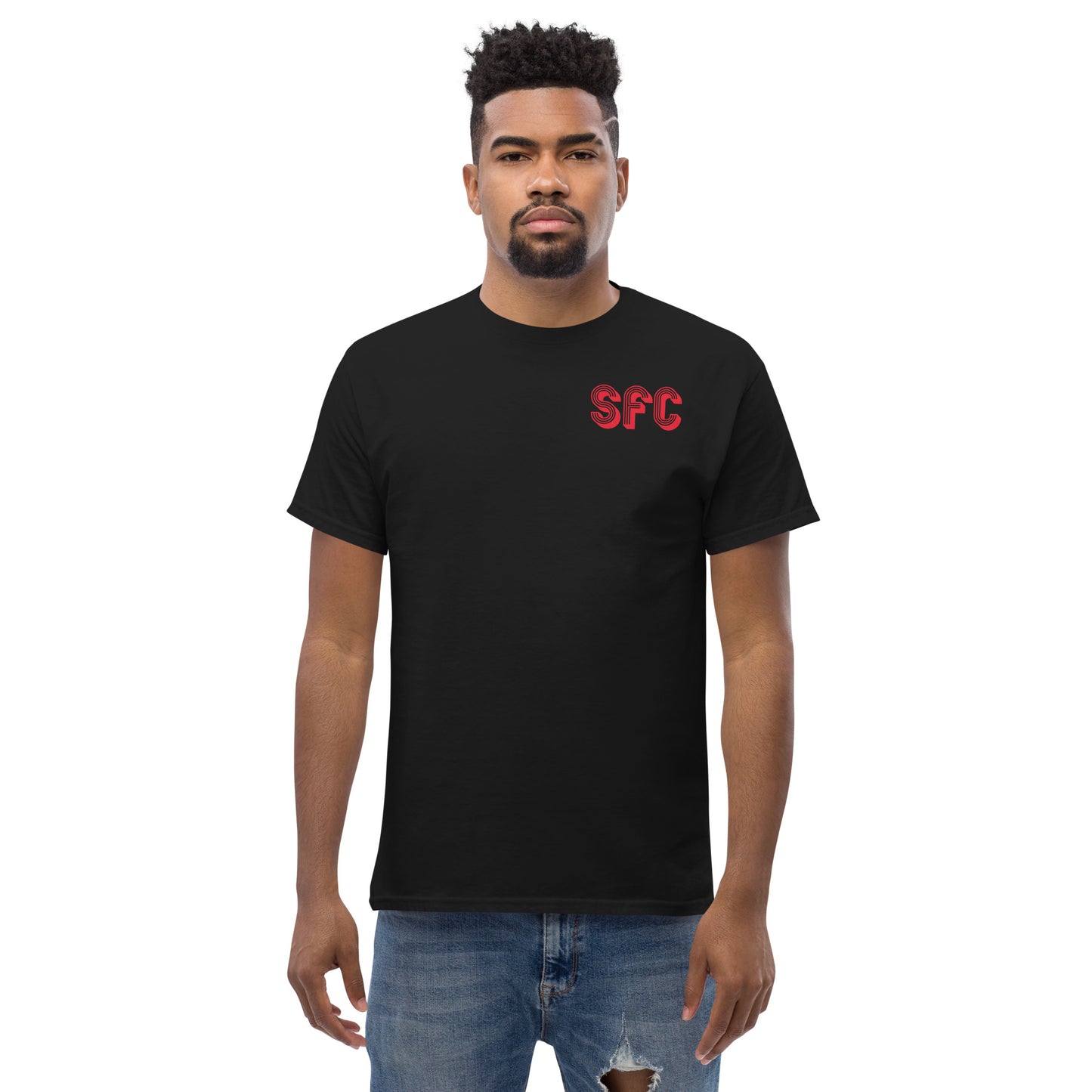 Men's SFC 3D Black Tee