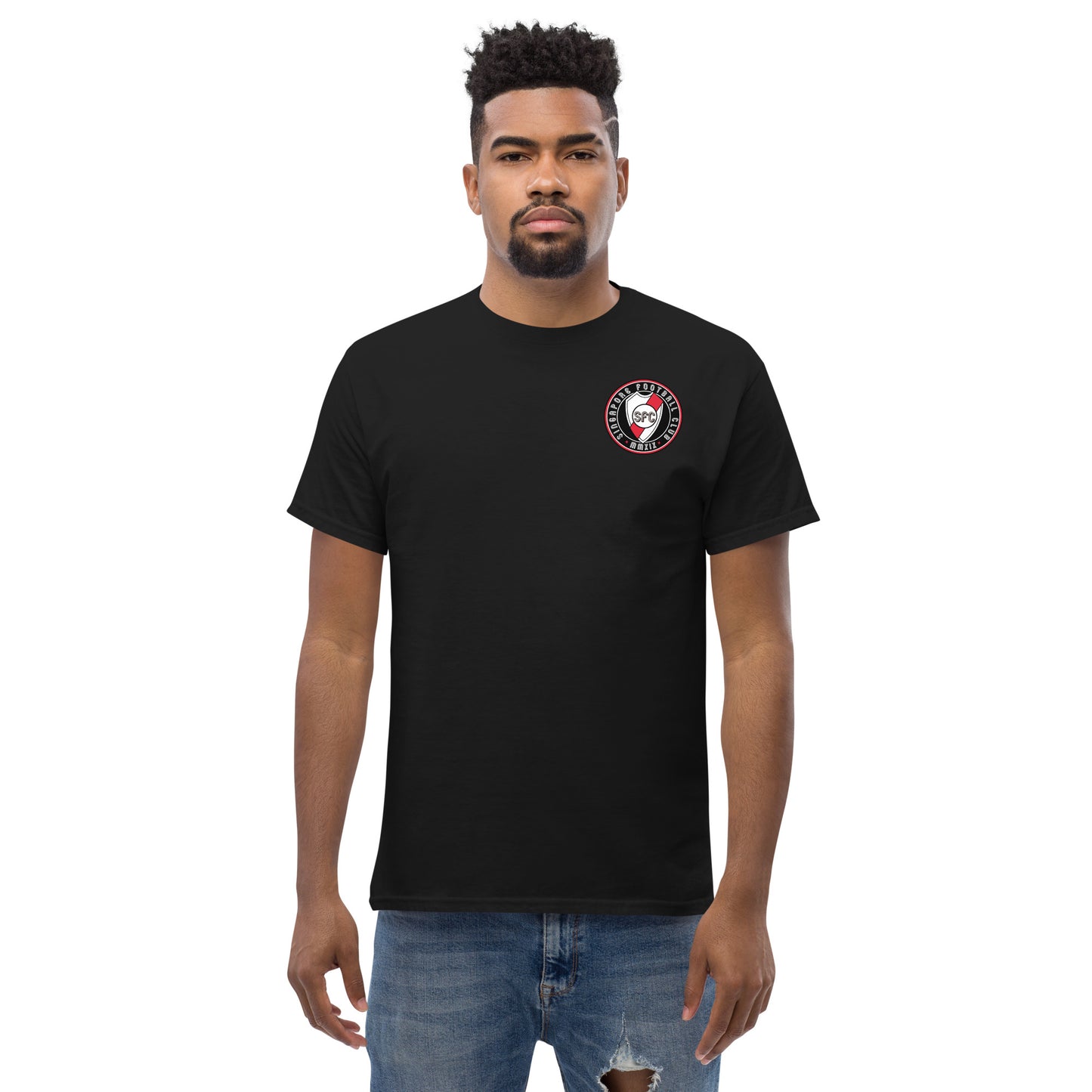 Men's SFC Badge Black Tee