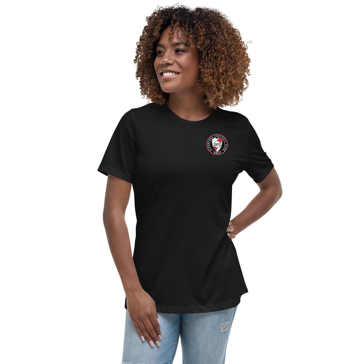 Women’s SFC Badge Black Tee