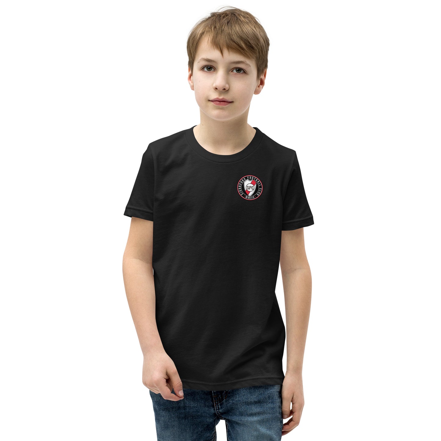 Boys Black SFC Club Tee