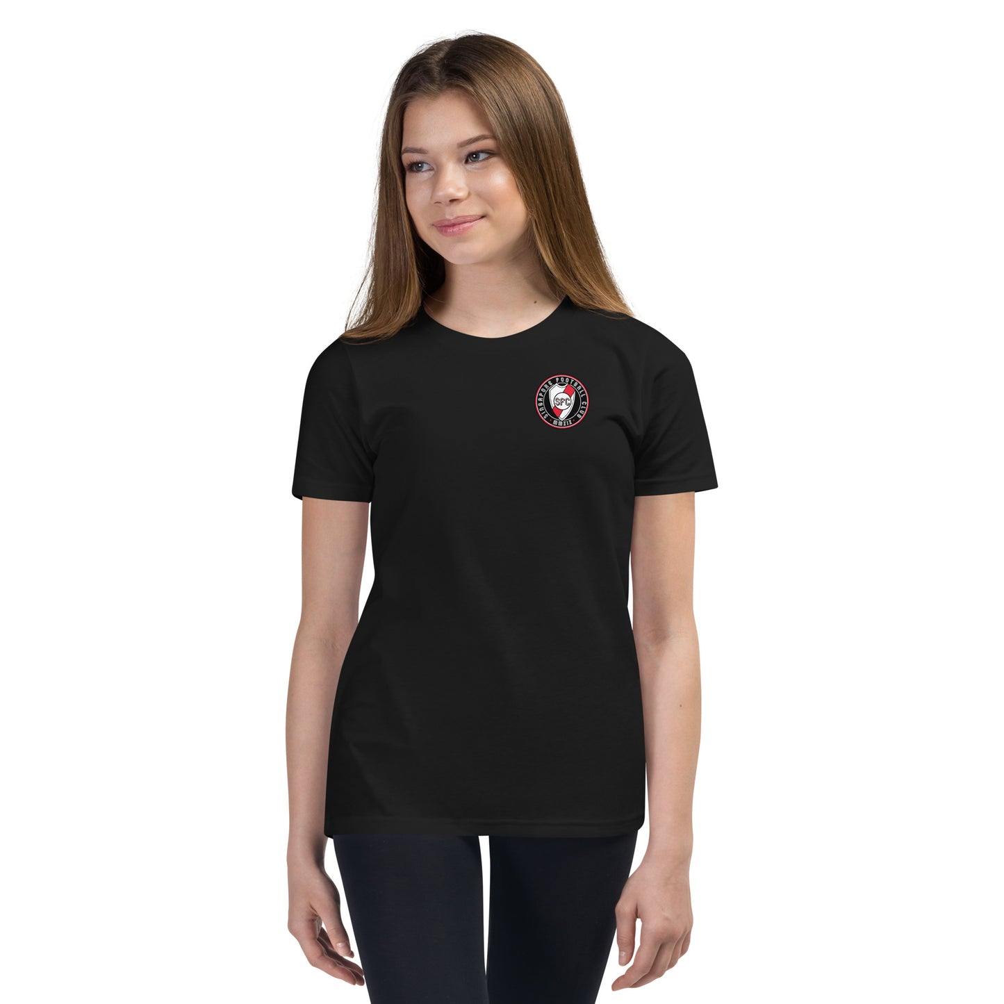 Girls SFC Club Black Tee