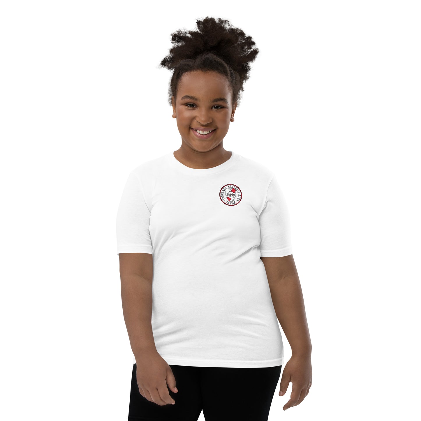 Girls SFC Cub White Tee