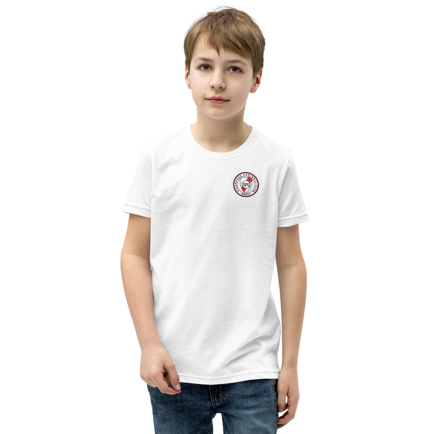 Boys White SFC Club Tee