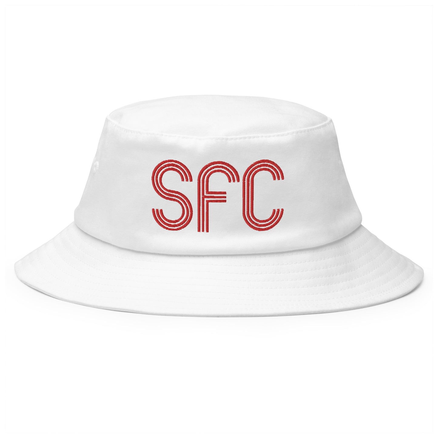 White SFC Bucket Hat