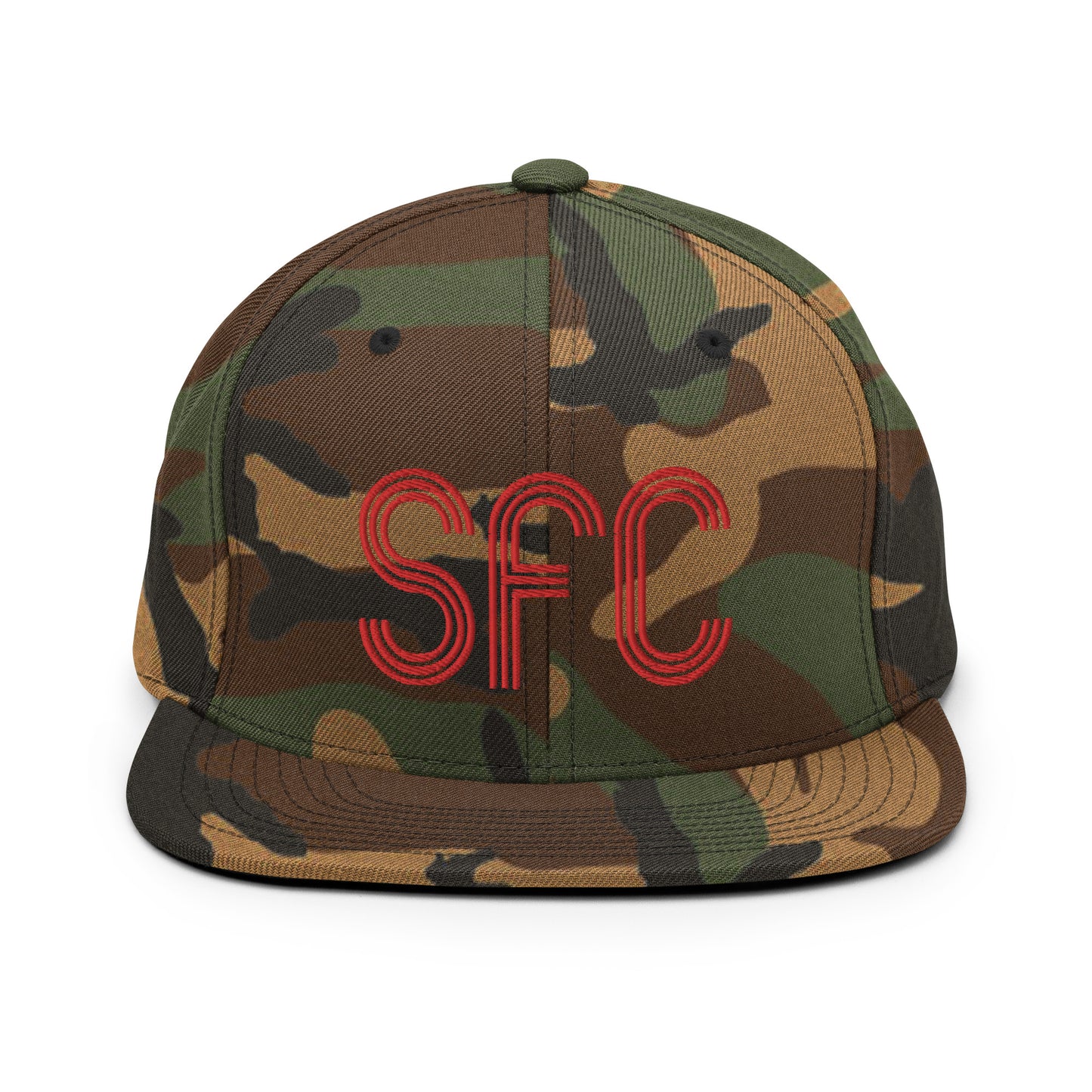 SFC Camo Snapback Cap