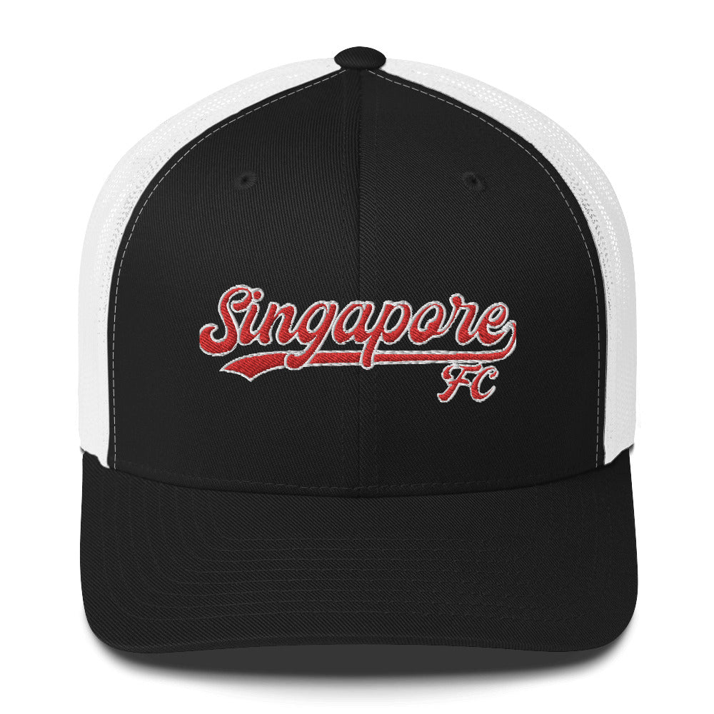 Black and White Singapore FC Trucker Cap