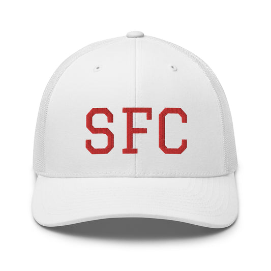 White SFC Trucker Cap