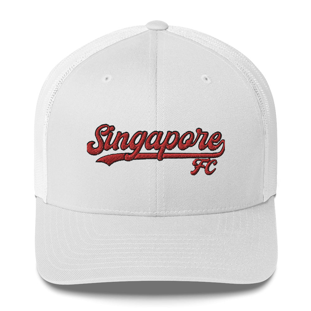 White Singapore FC Trucker Cap